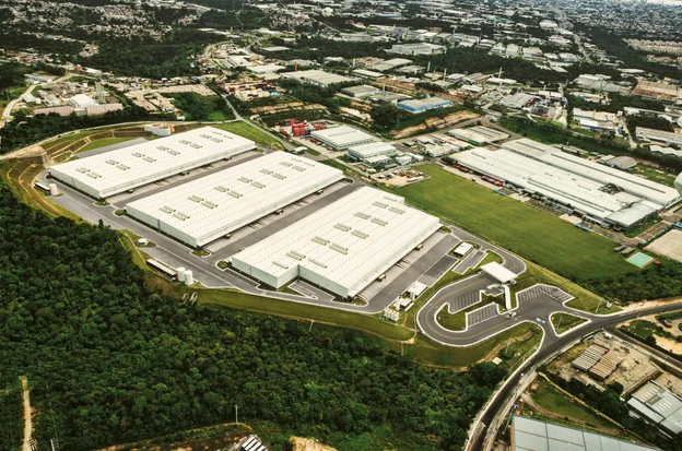 Vista aérea do Distribution Park Manaus III